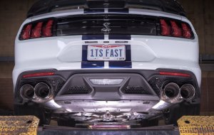 Ford Mustang Performance Exhaust - Stainless Works - Catback X-Pipe - Polished - 2020